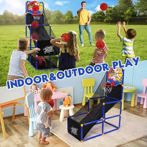 Kids Indoor & Outdoor Basketball Hoop Game Set - Botora Hub