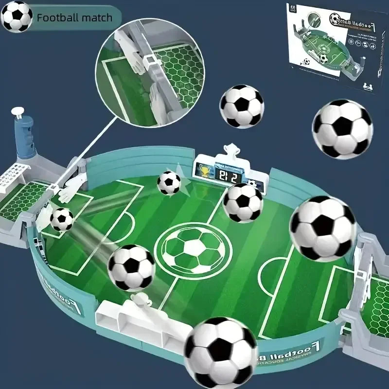Mini Foosball Catapult Table Game, Interactive Soccer Pinball for Kids & Adults - Botora Hub