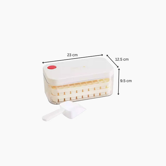 Compact Ice Cube Maker – With Lid, Easy Release & Dispenser-Friendly - Botora Hub