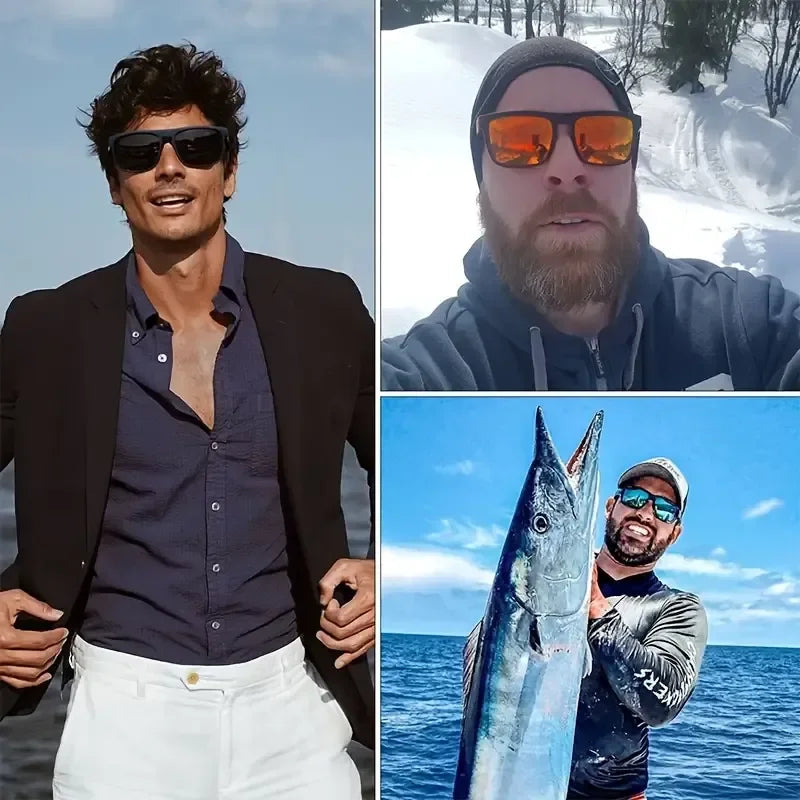 Polarized Style Sunglasses, Chic UV Protection Glasses for Men & Women - Botora Hub