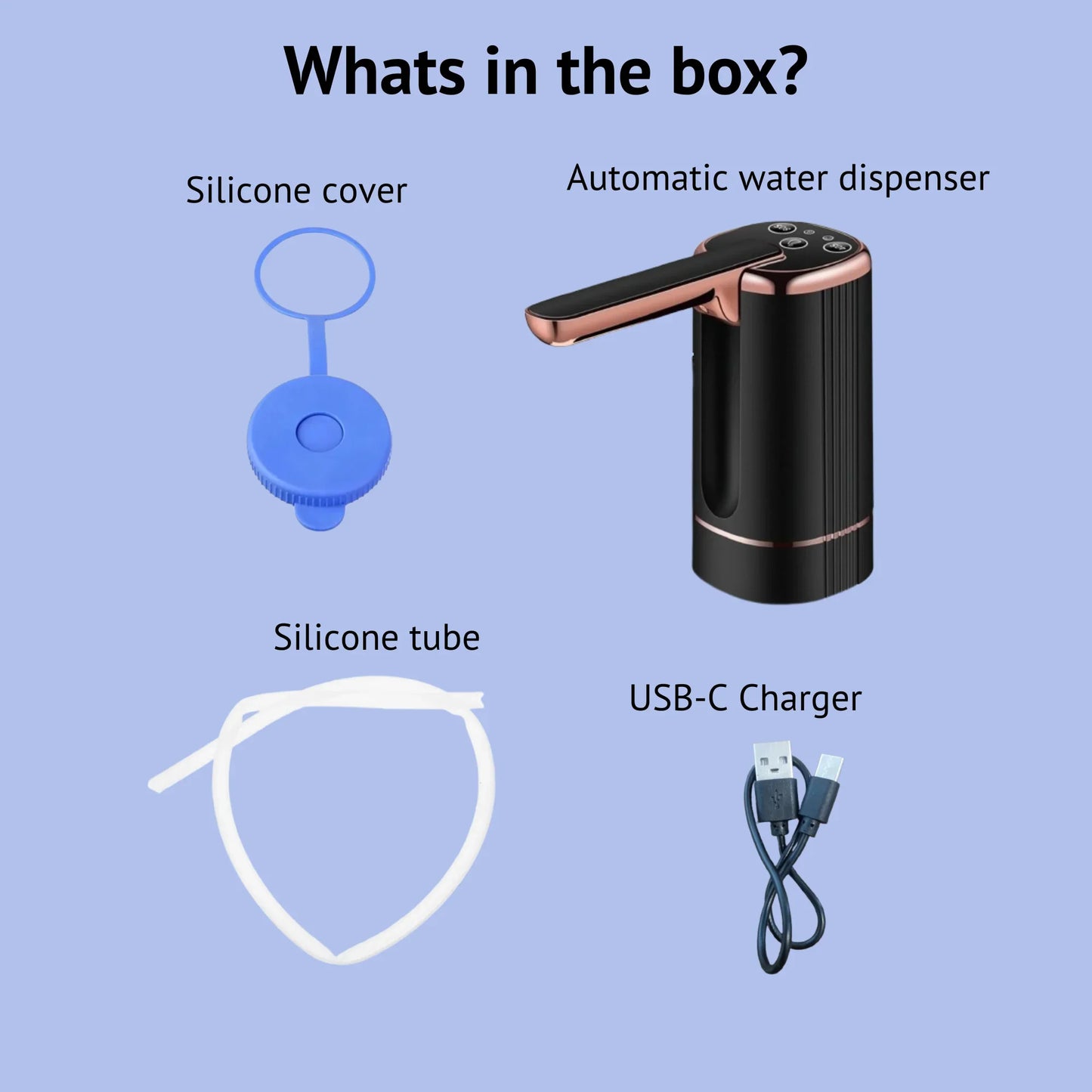 Automatic Water Dispenser Pump with Silicone Cover – Smart & Hygienic Hydration - Botora Hub