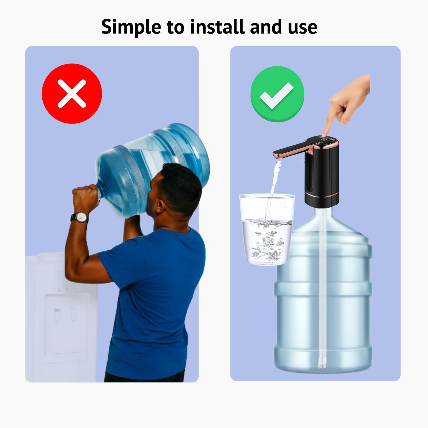 Automatic Water Dispenser Pump – Easy, Hygienic & Rechargeable - Botora Hub