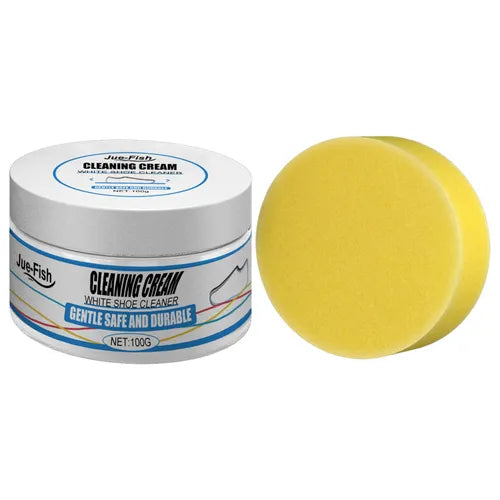 White Shoe Cleaner Foam Instant Sneaker Whitener & Stain Remover - Botora Hub