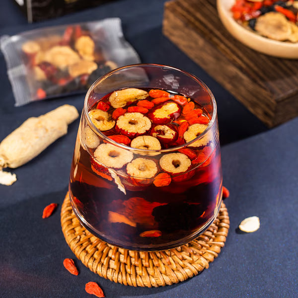 Yellow Essence Wolfberry Ginseng Tea