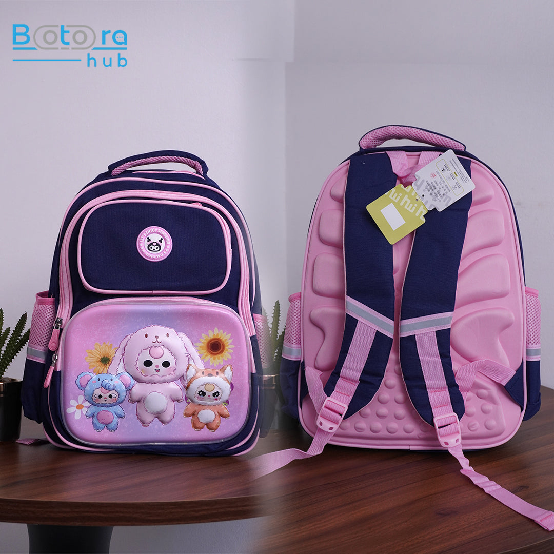 Colorful Children's School Bag 16 Inch Durable, Lightweight Backpack for Boys & Girls