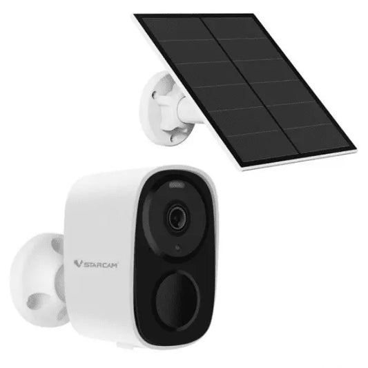 Solar Powered Security Camera CB54 with 5000mAh Battery, Free Cloud Storage