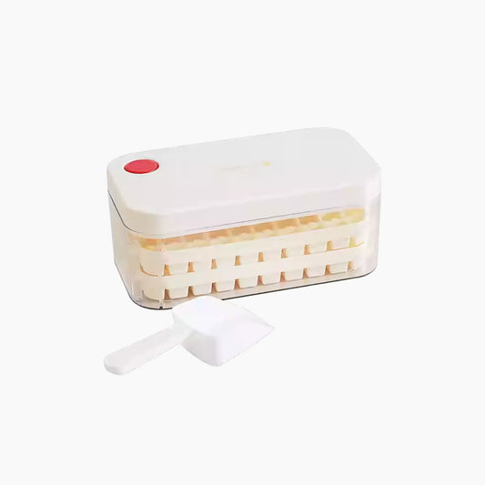 Compact Ice Cube Maker – With Lid, Easy Release & Dispenser-Friendly - Botora Hub