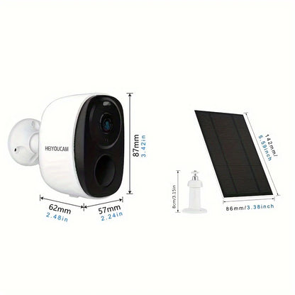 Solar Powered 4G Security Camera 3MP HD Wireless IP Outdoor Surveillance with Remote Monitoring Win a FREE 32gb SD Card