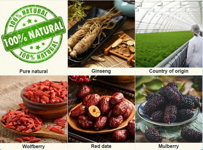 Yellow Essence Wolfberry Ginseng Tea