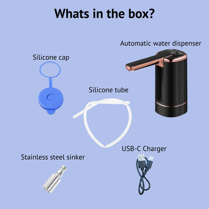 Automatic Water Dispenser Pump with Silicone Cover & Metal Sinker – Secure, Hygienic & Hassle-Free - Botora Hub