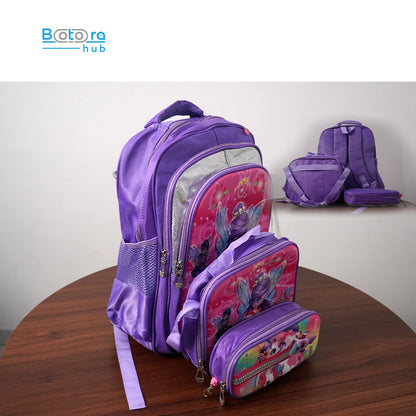 Colorful Children's School Bag 16 Inch Durable, Lightweight Backpack for Boys & Girls