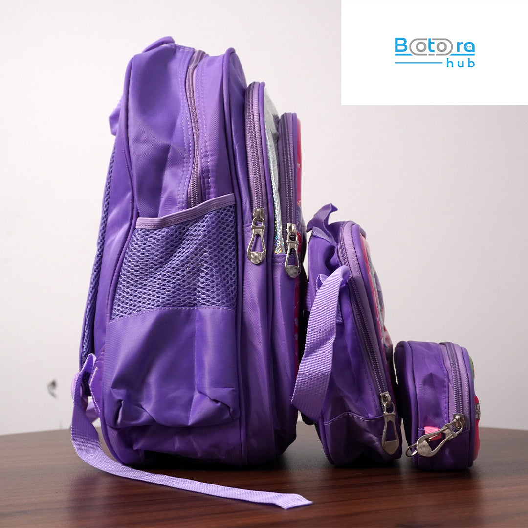 Colorful Children's School Bag 16 Inch Durable, Lightweight Backpack for Boys & Girls