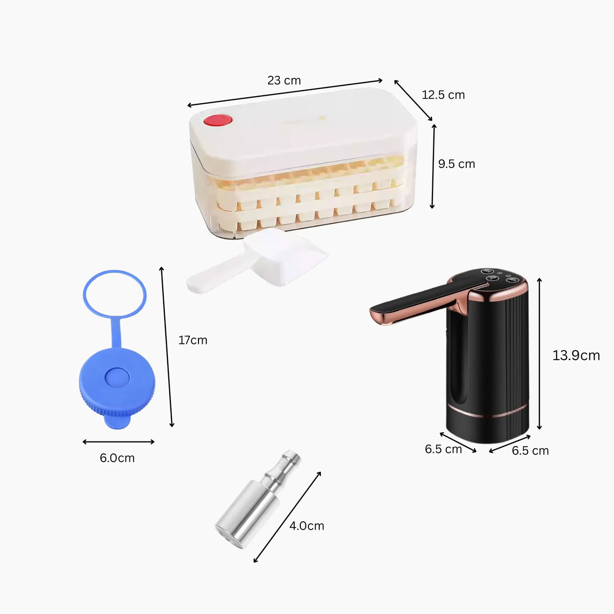 Automatic Gallon Water Dispenser with Ice Maker Full Kit - Botora Hub