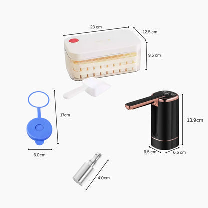 Automatic Gallon Water Dispenser with Ice Maker Full Kit - Botora Hub