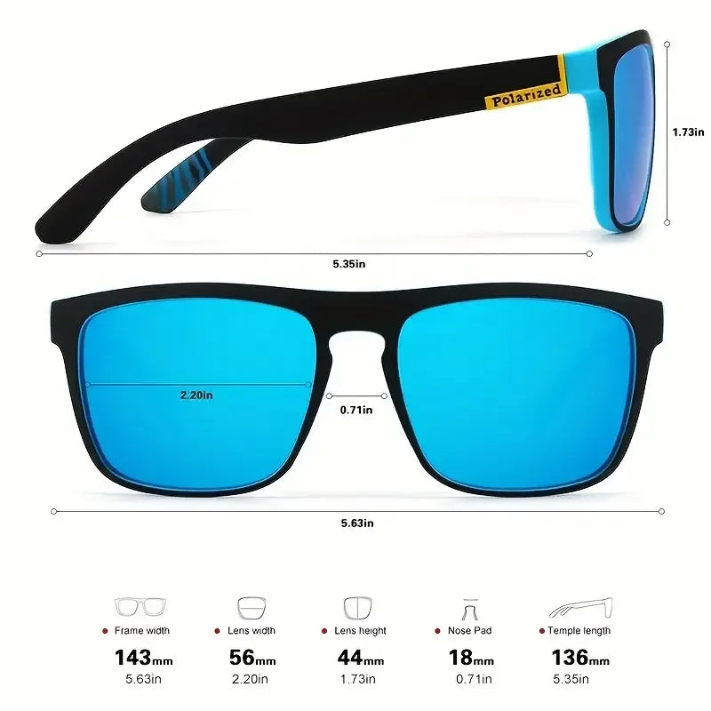 Polarized Style Sunglasses, Chic UV Protection Glasses for Men & Women - Botora Hub