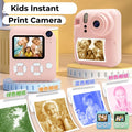Kids Instant Print Camera – 2.4” Screen, 9600W Digital Pixels, Built-In Thermal Printer, Creative Toy & Educational Gift for Children