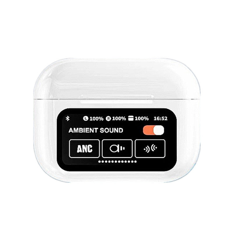 2025 A9Pro Wireless Bluetooth Earbuds – AI Voice Control, ANC Noise Canceling, Long Battery Life, Color Screen Case Win a FREE Baseball Cap