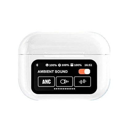 2025 A9Pro Wireless Bluetooth Earbuds – AI Voice Control, ANC Noise Canceling, Long Battery Life, Color Screen Case Win a FREE Baseball Cap